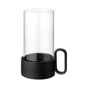Blomus Yuragi windlicht zwart