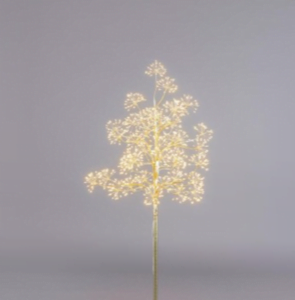 Gouden cluster boompje 150cm hoog