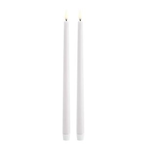 Uyuni diner LED kaarsen wit (32cm)