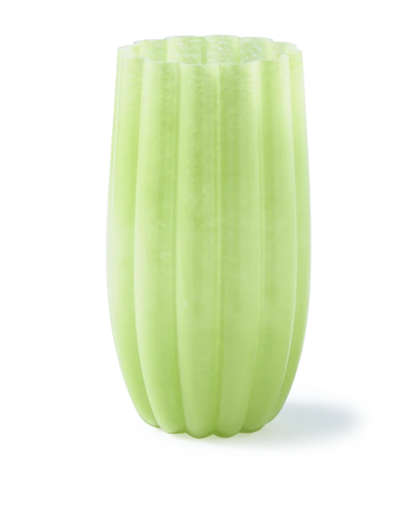Meloen vaas groen L