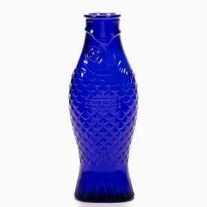 Serax fish&fish waterkaraf kobalt blauw