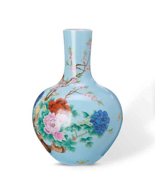 Ball Body Vaas Blauw - Afbeelding 2