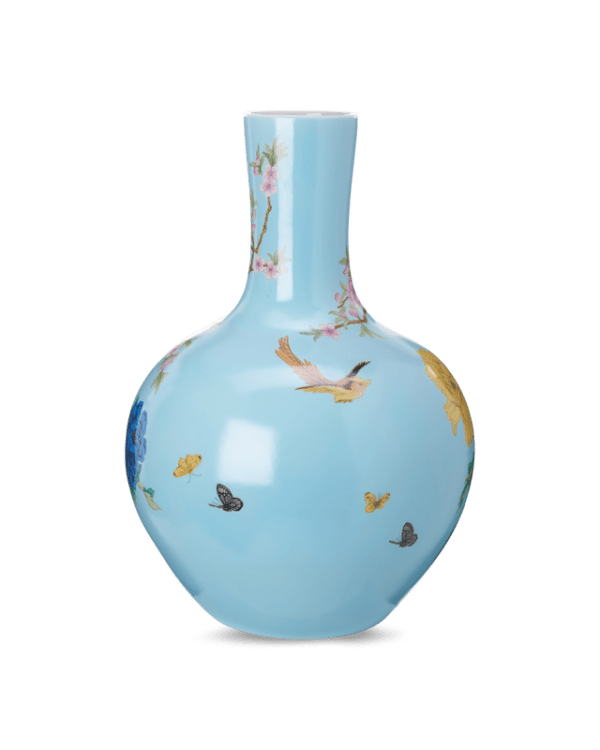 Ball Body Vaas Blauw - Afbeelding 3