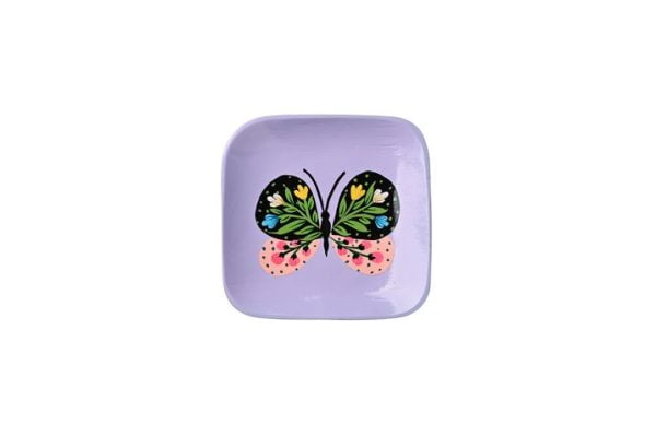 Love plate - butterfly - mangohout