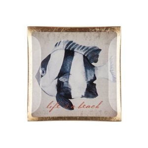 Love plate - life's a beach - 10x0,8x10cm