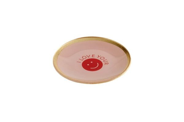 Love plate - i love your smile - 13x1x13cm - Afbeelding 2