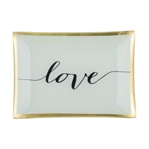 Love plate - Love - 10x0,8x14,2cm
