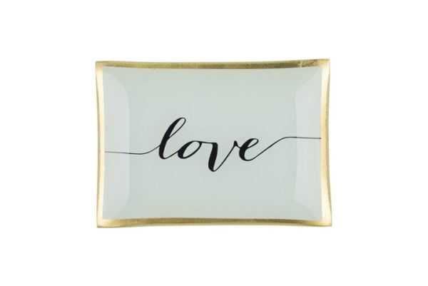 Love plate - Love - 10x0,8x14,2cm