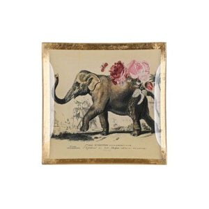 Love plate - olifant - 10x0,8x10cm