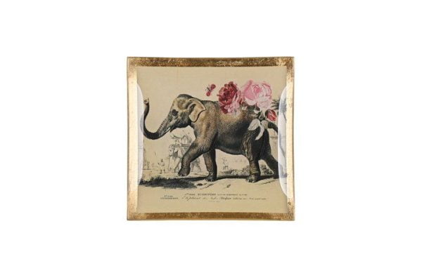 Love plate - olifant - 10x0,8x10cm