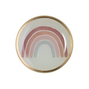 Love plate - rainbow - 10x0,8x10cm