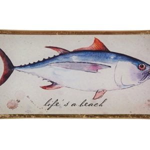 Love plate - life's a beach - 10x0,8x21cm