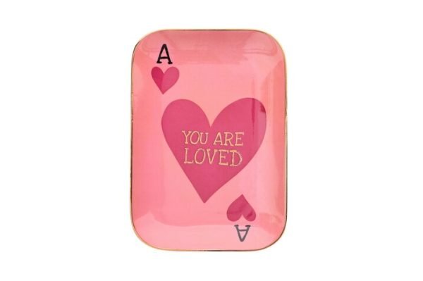 love plate - you are loved - 15,5x2x10,5cm