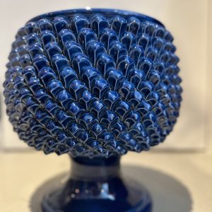 Pigna vaas blauw L