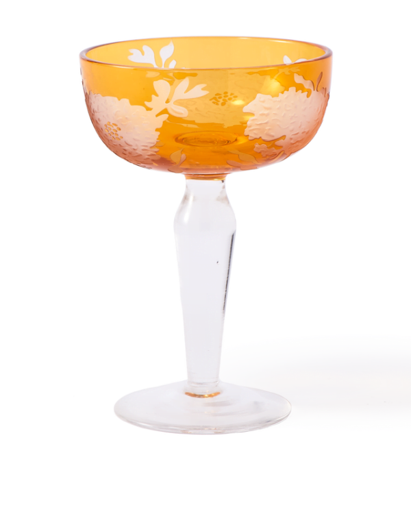 Multicolour Peony Coupe Champagneglazen - Afbeelding 7