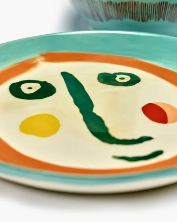 Ontbijtbord gezicht 2 Feast - Afbeelding 3