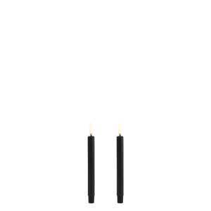 Uyuni mini dinerkaars zwart 2pack