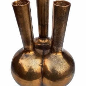 Toetervaas Brons/goud