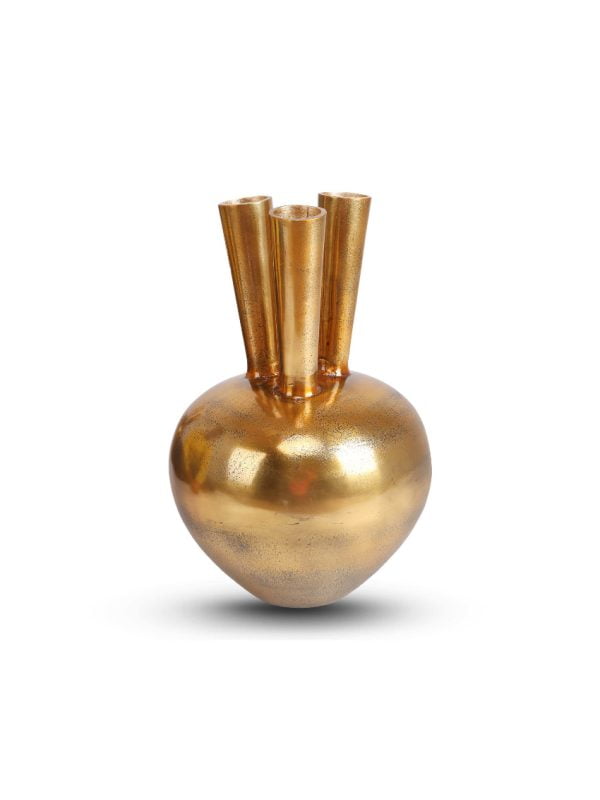 Toetervaas Oval Small Brons/Goud