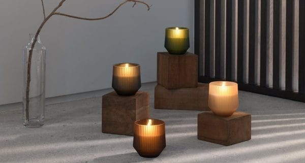 Glas Geurkaars Brown - Afbeelding 3
