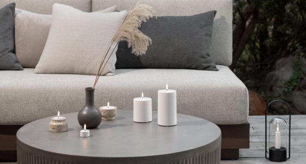 Uyuni oplaadbare waxinelichtjes wit 2pcs - Afbeelding 5